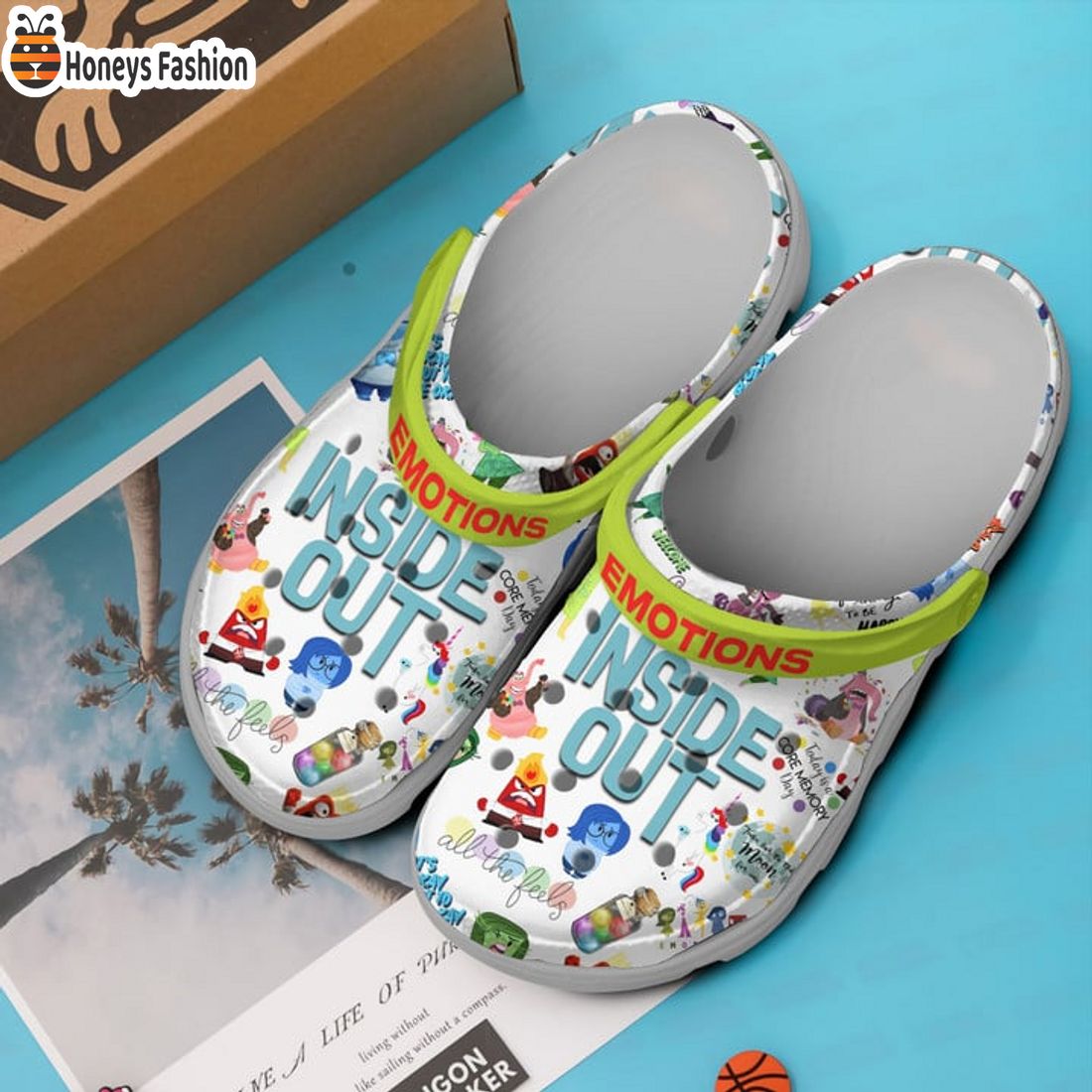 TOP Inside Out Emotions Crocs Clog Shoes