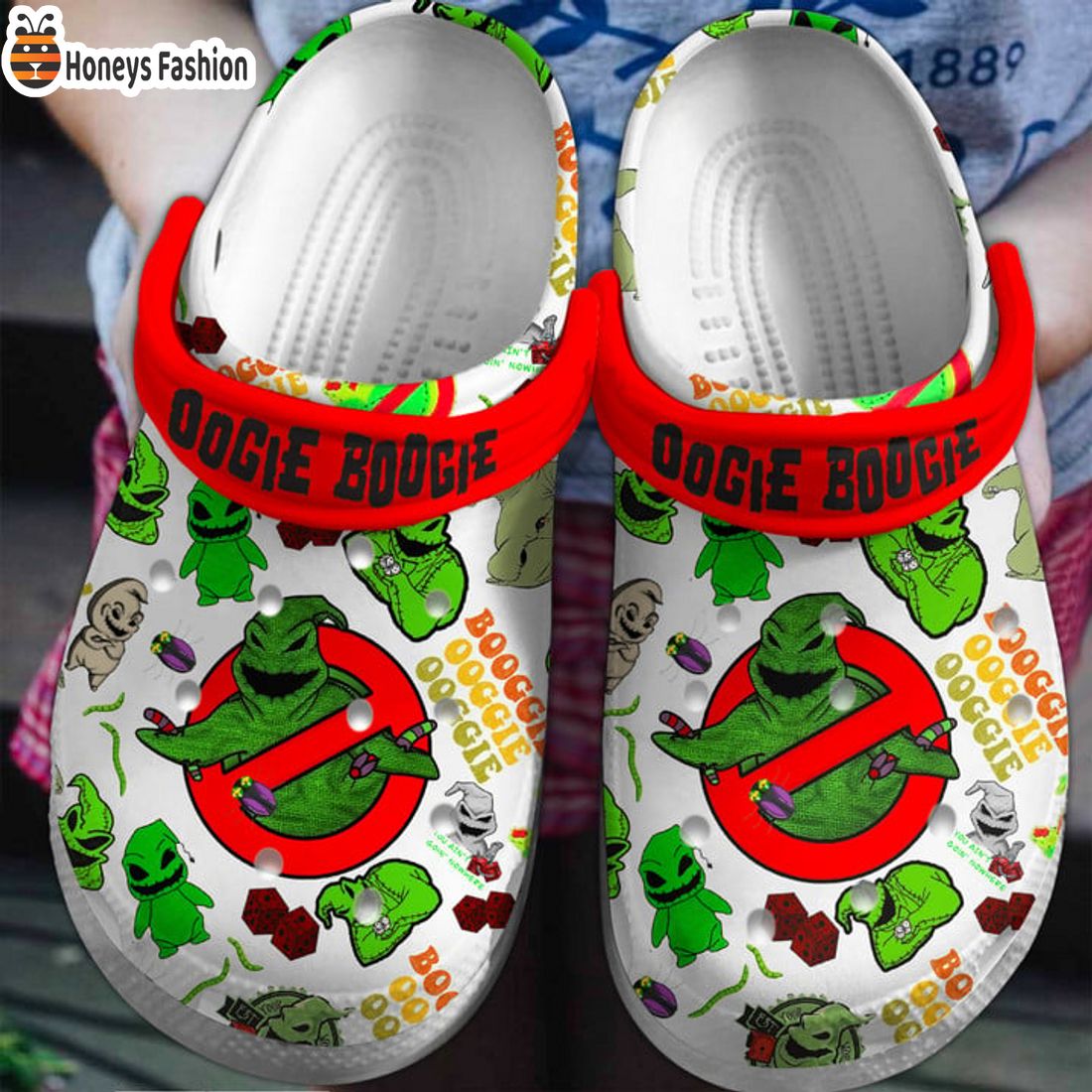 TOP Oogie Boogie You Ain’t Goin’ Nowhere Crocs Clog Shoes
