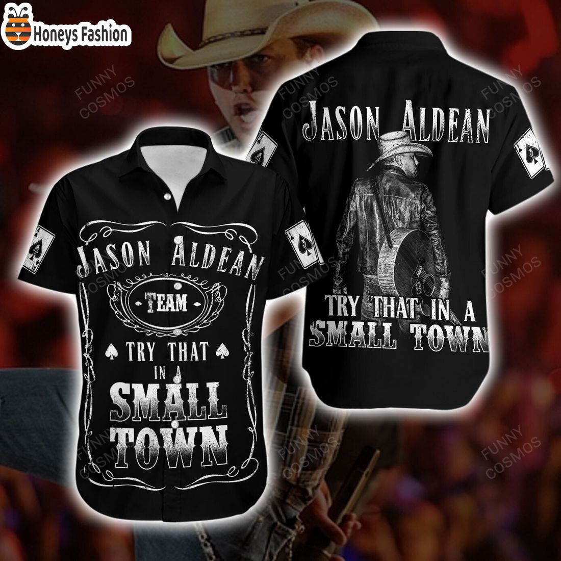 TOP SELLER Jason Aldean Try That In A Small Town Hawaiian Shirt