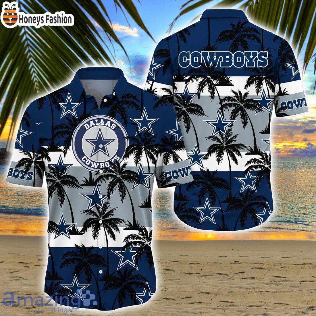 TOP SELLER NFL Dallas Cowboys Coconut Summer Pattern Hawaiian Shirt