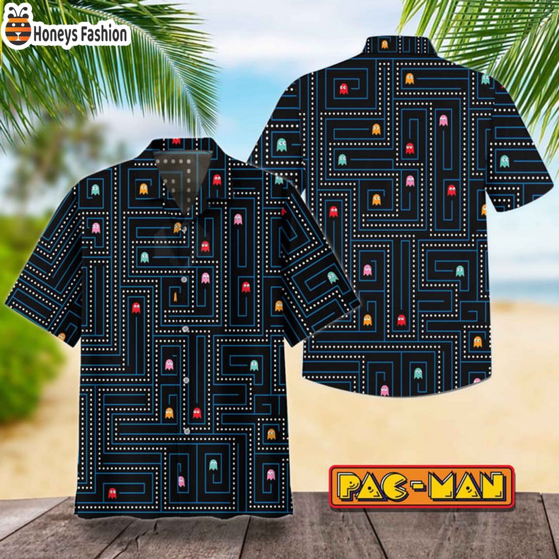 TOP SELLER Pac Man Arcade Namco Hawaiian Shirt