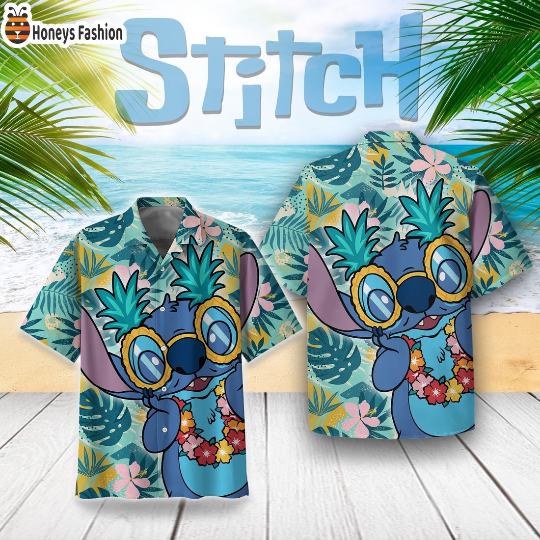 TOP SELLER Stitch In Summer Vibin’ Hawaiian Shirt