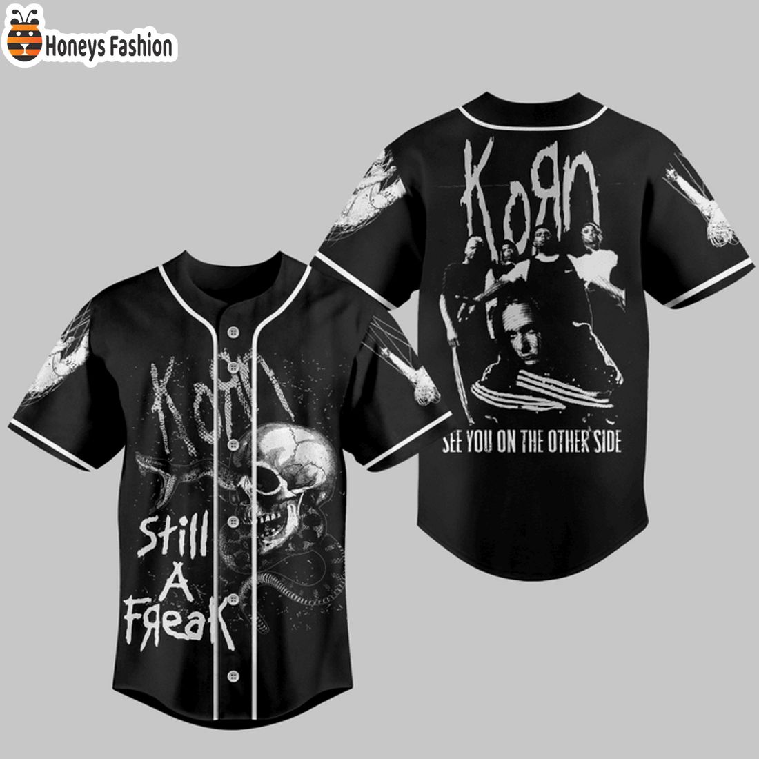 TRENDING Korn Still A Freak Baseball Jersey