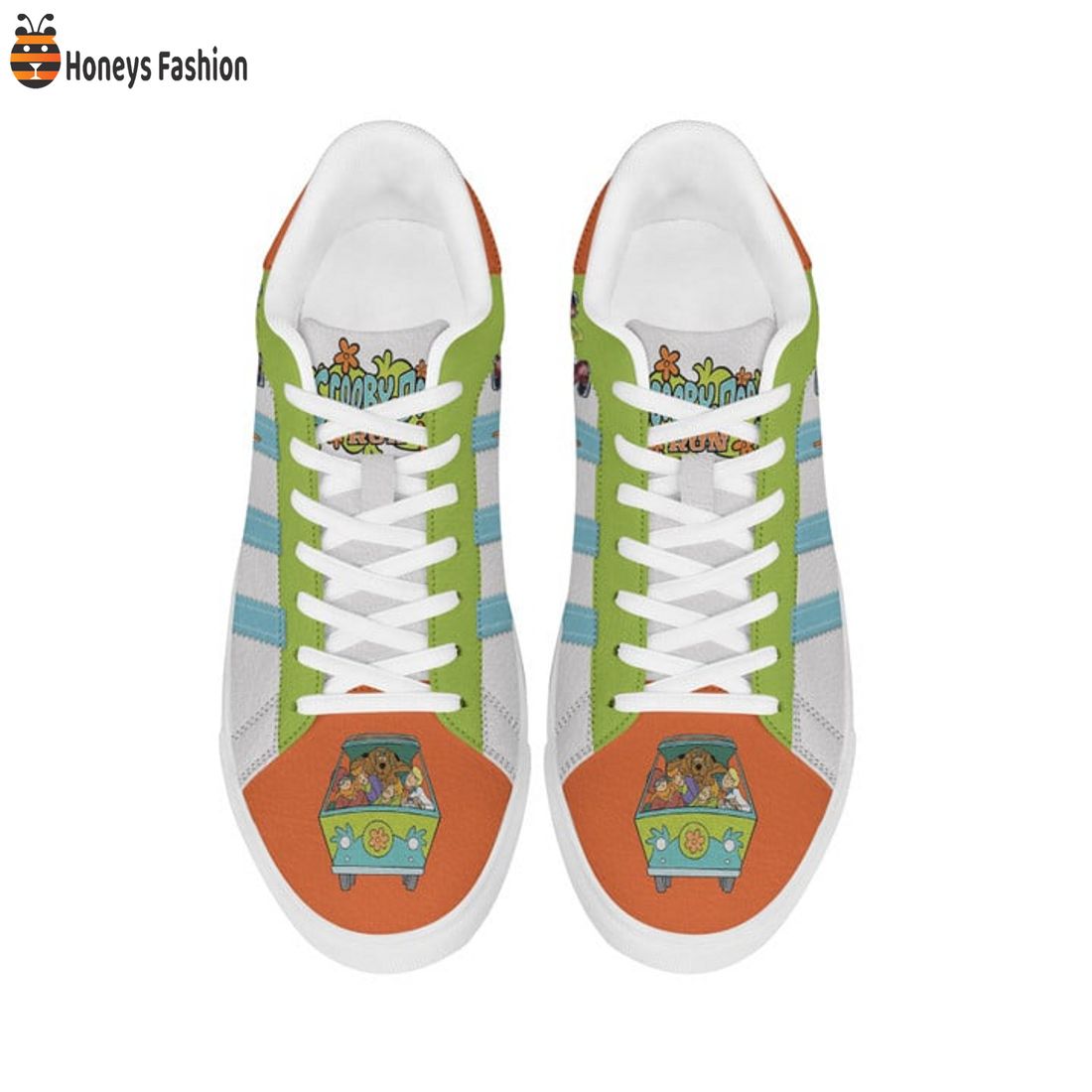 TRENDING Scooby Doo Green Adidas Stan Smith Shoes