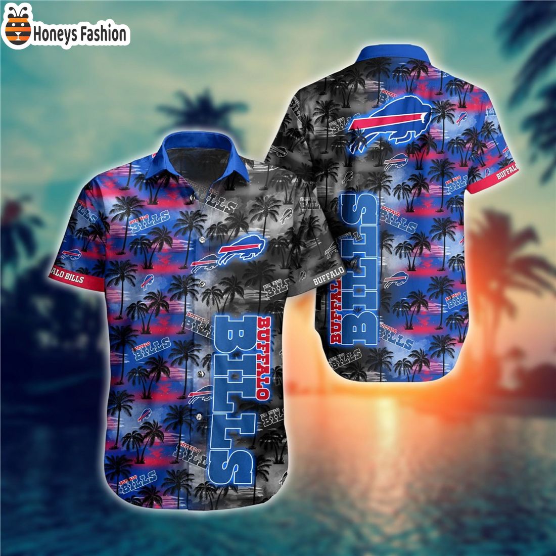 BEST Buffalo Bills Coconut Palm Tree For Summer Hawaiian Shirts