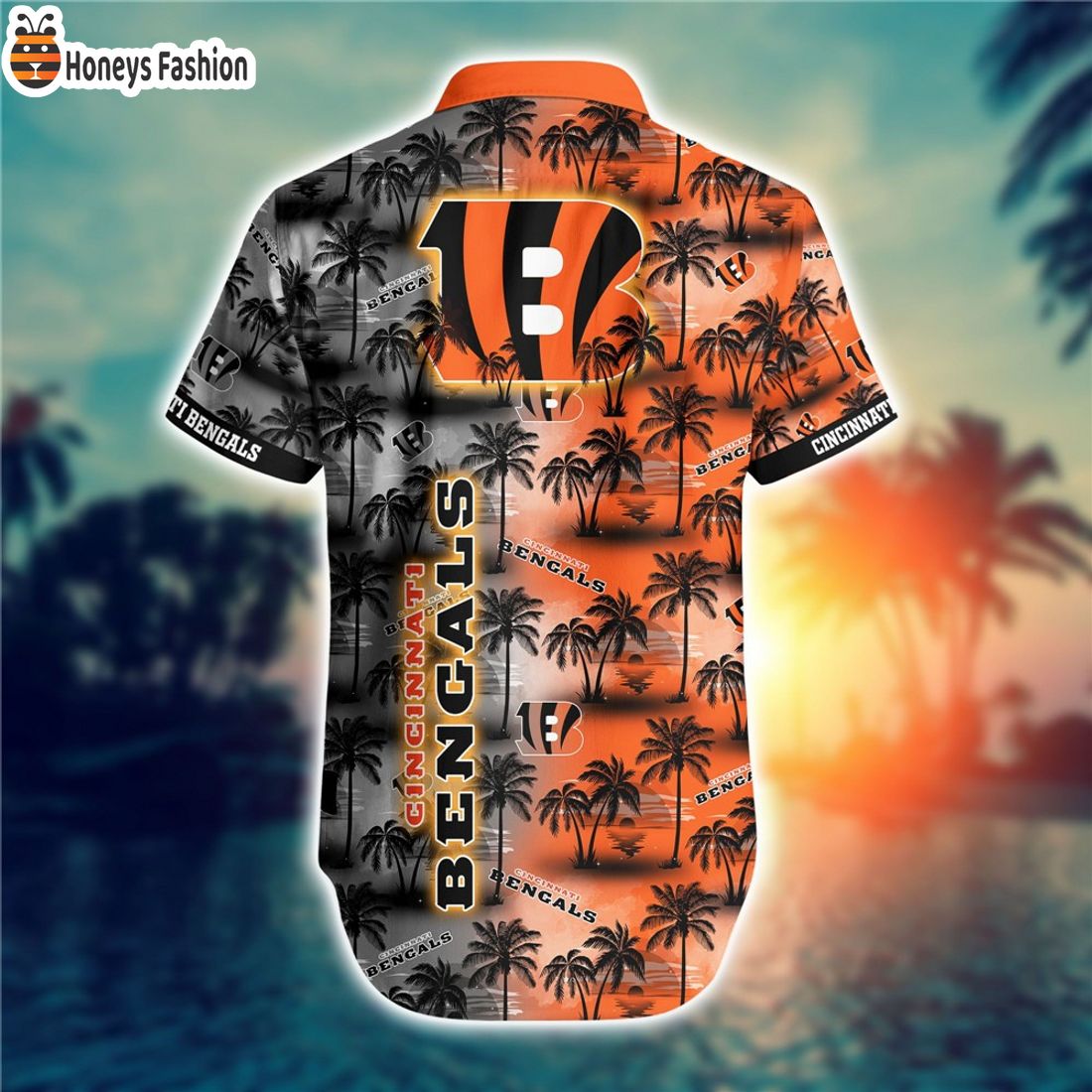 BEST Cincinnati Bengals Coconut Palm Tree For Summer Hawaiian Shirts