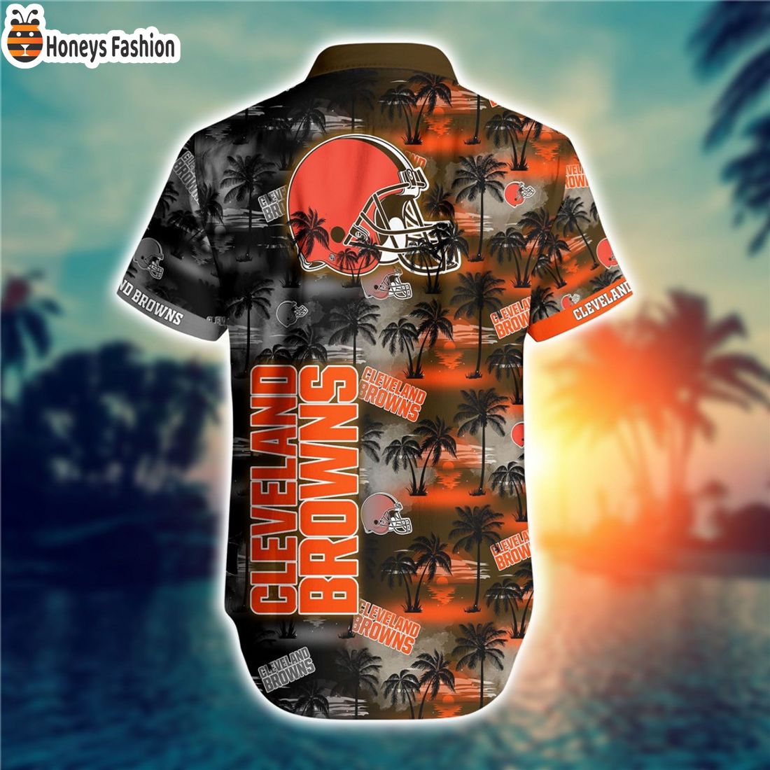 BEST Cleveland Browns Coconut Palm Tree For Summer Hawaiian Shirts
