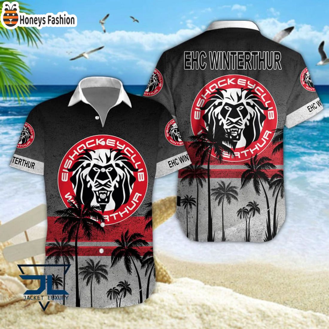 BEST EHC Winterthur Tropical National League 2024 Hawaiian Shirt And Short