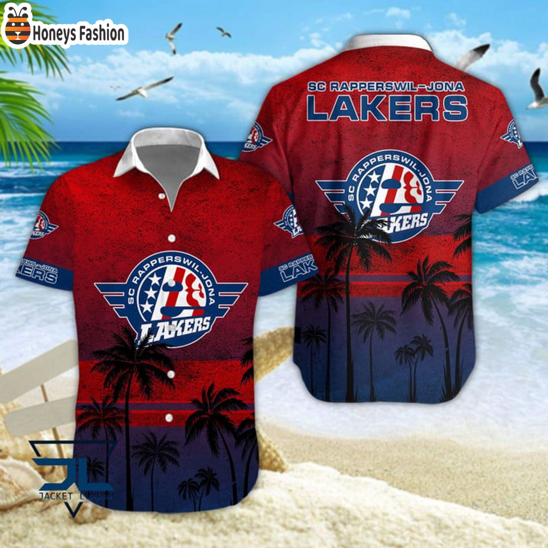 BEST SC Rapperswil Jona Lakers Tropical National League 2024 Hawaiian Shirt And Short