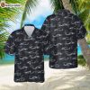 SELLER Naval Aircrewman Helicopter Black Hawaiian Shirt