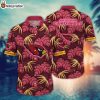 TOP SELLER Arizona Cardinals Tropical Flower For Summer 2024 Hawaiian Shirt And Short