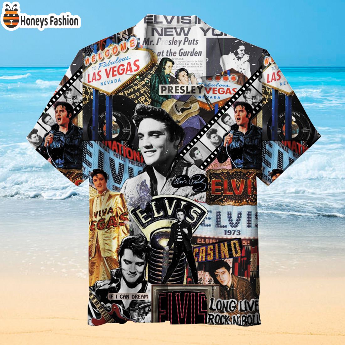 TOP SELLER Elvis Presley Welcome To Fabulous Las Vegas Naveda Hawaiian Shirt And Short