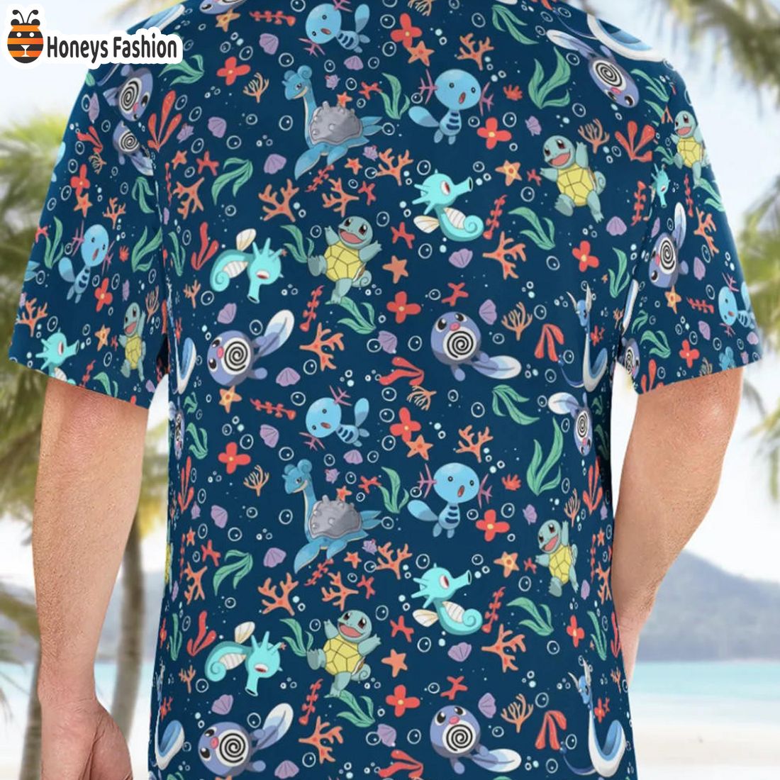 TRENDING Pokemon Water Type Ocean Hawaiian Shirt